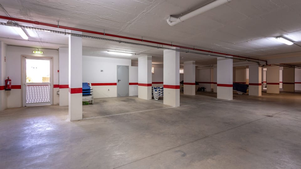 A lift from outside the apartment door goes straight to the secure car park 