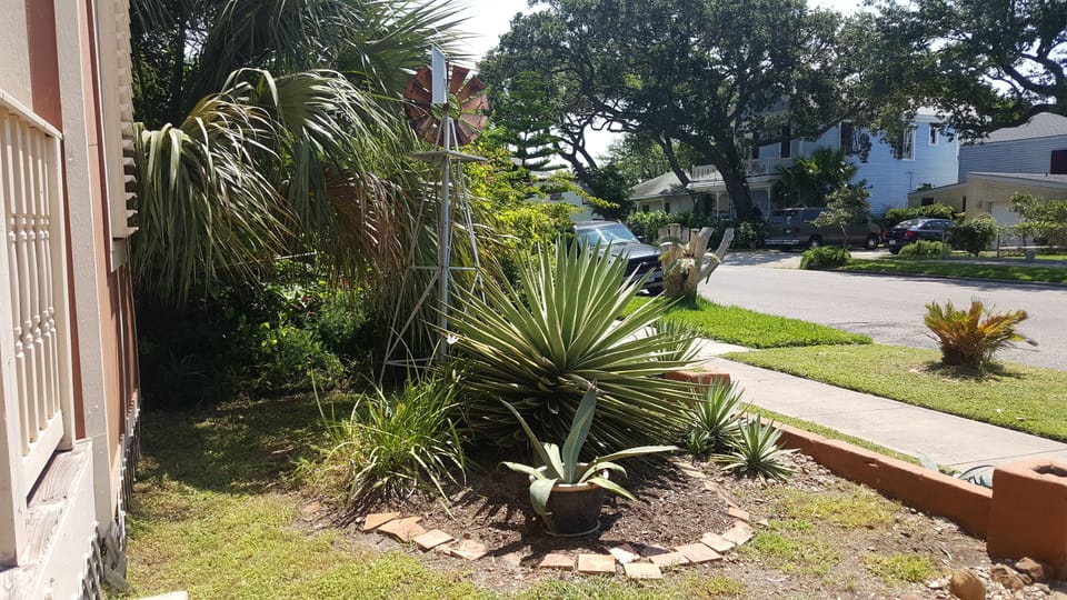 We're located in a vintage cottage neighborhood!
