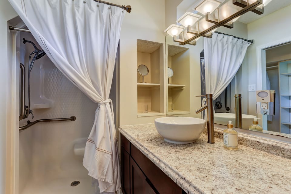 Bathroom with shower