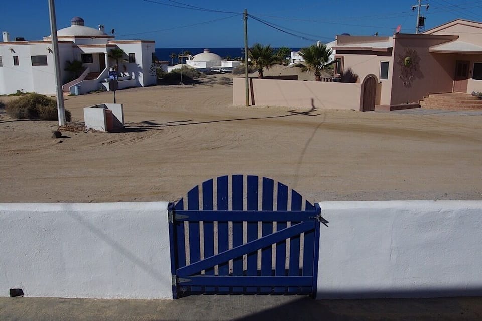 Gate to the road