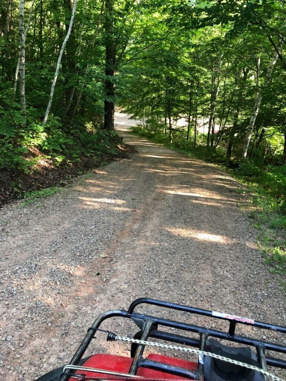 Drive going to beach