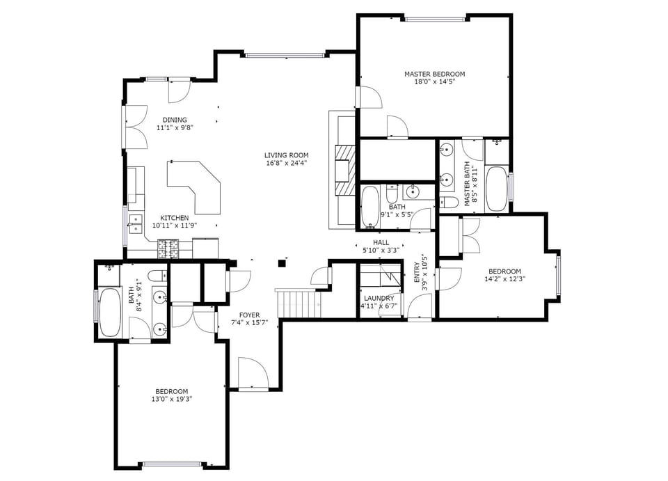 House, 5 Bedrooms | Floor plan