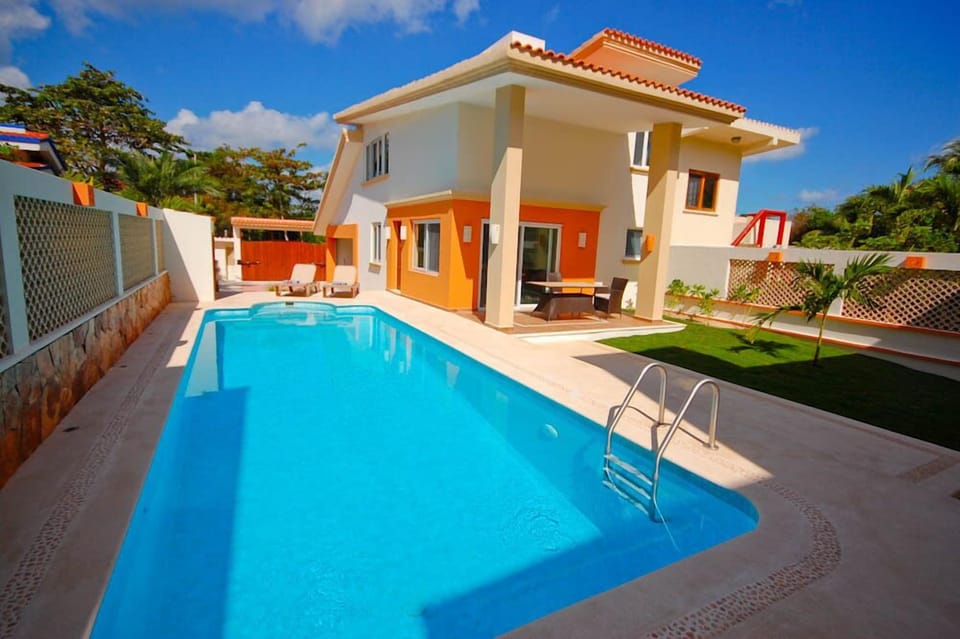 Guests at Villa Serenity have exclusive use of the pool - Villa Serenity 3 bedroom Aventuras Akumal beach vacation rental
