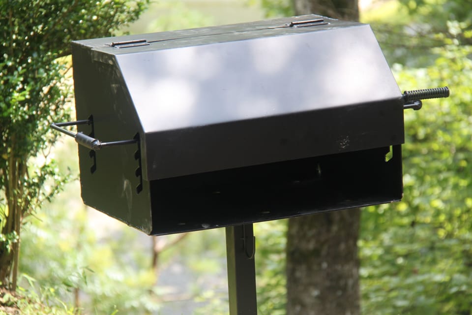 Park Style Charcoal BBQ Grill