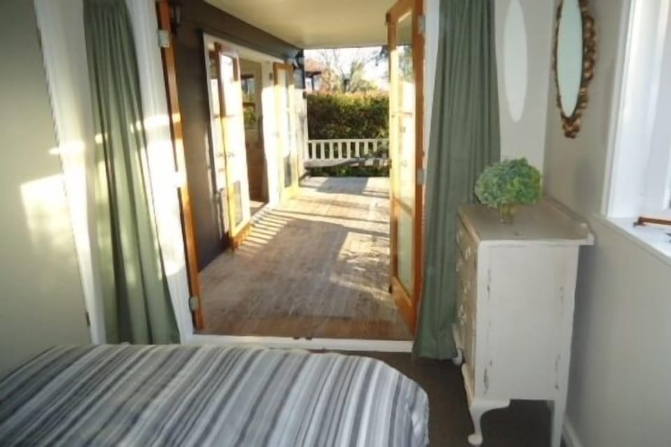 Looking out from the Master Bedroom