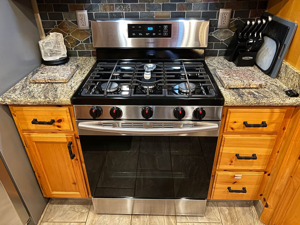 You can cook great meals on the high end Samsung range.