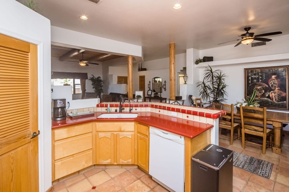 view from kitchen