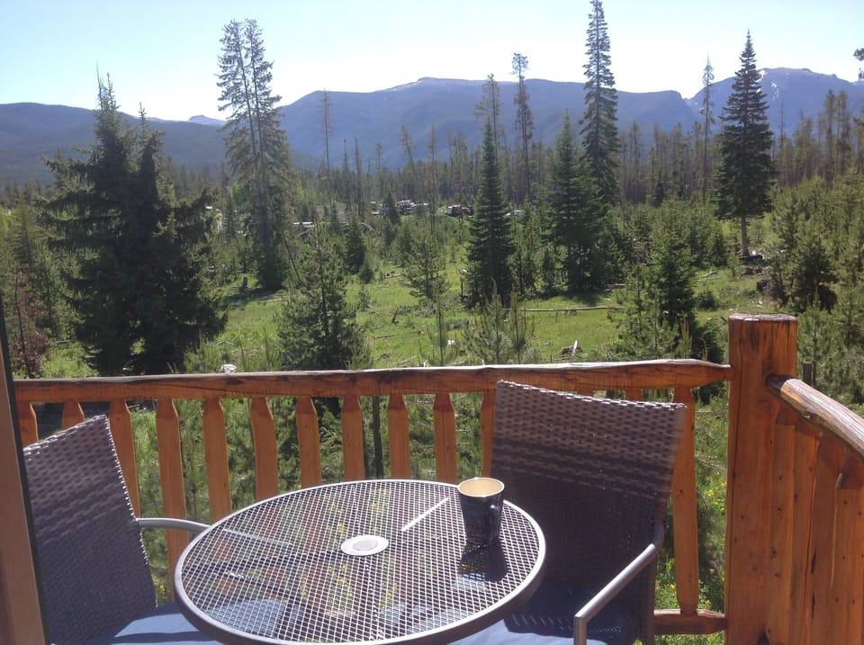 Balcony off master bedroom