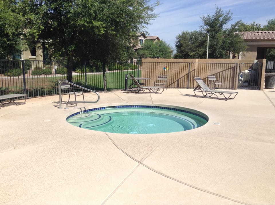 Hot tub!
