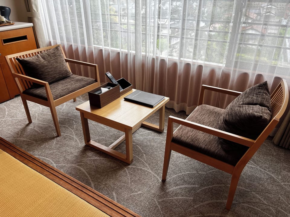 Japanese style twin room, Non Smoking | In-room safe, bed sheets