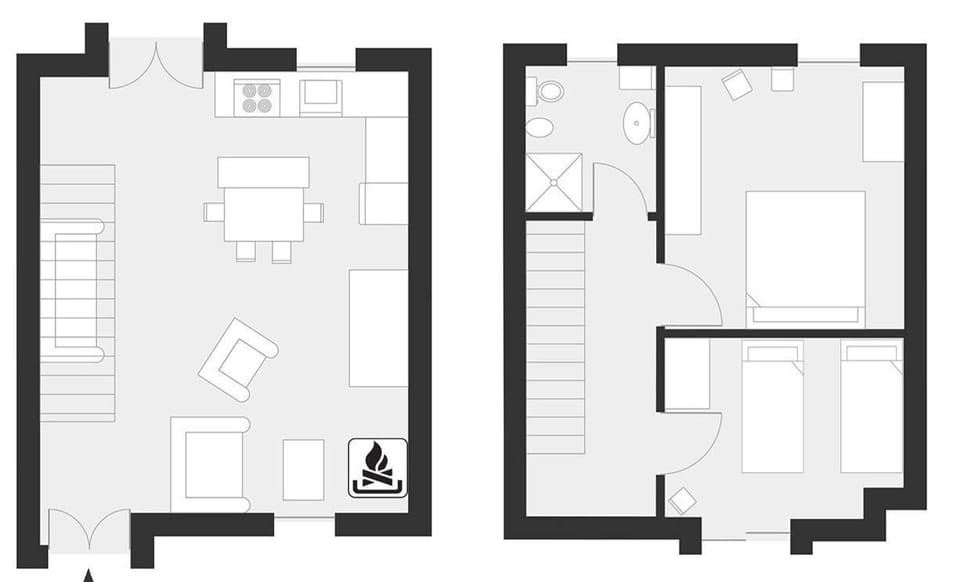 Apartment, 2 Bedrooms (APT 2) | Floor plan