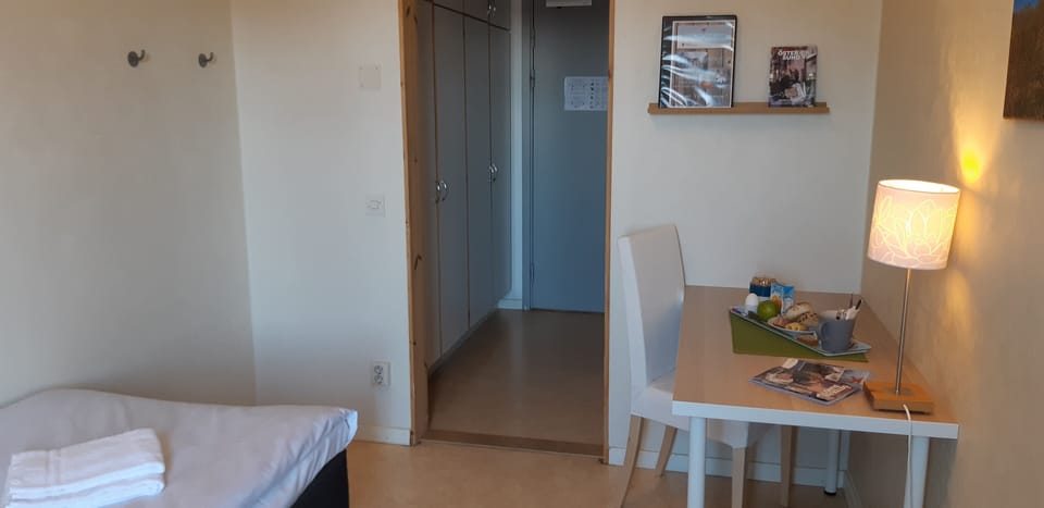 Single Room (Private bathroom) | Desk, blackout drapes, iron/ironing board (on request), WiFi (free)