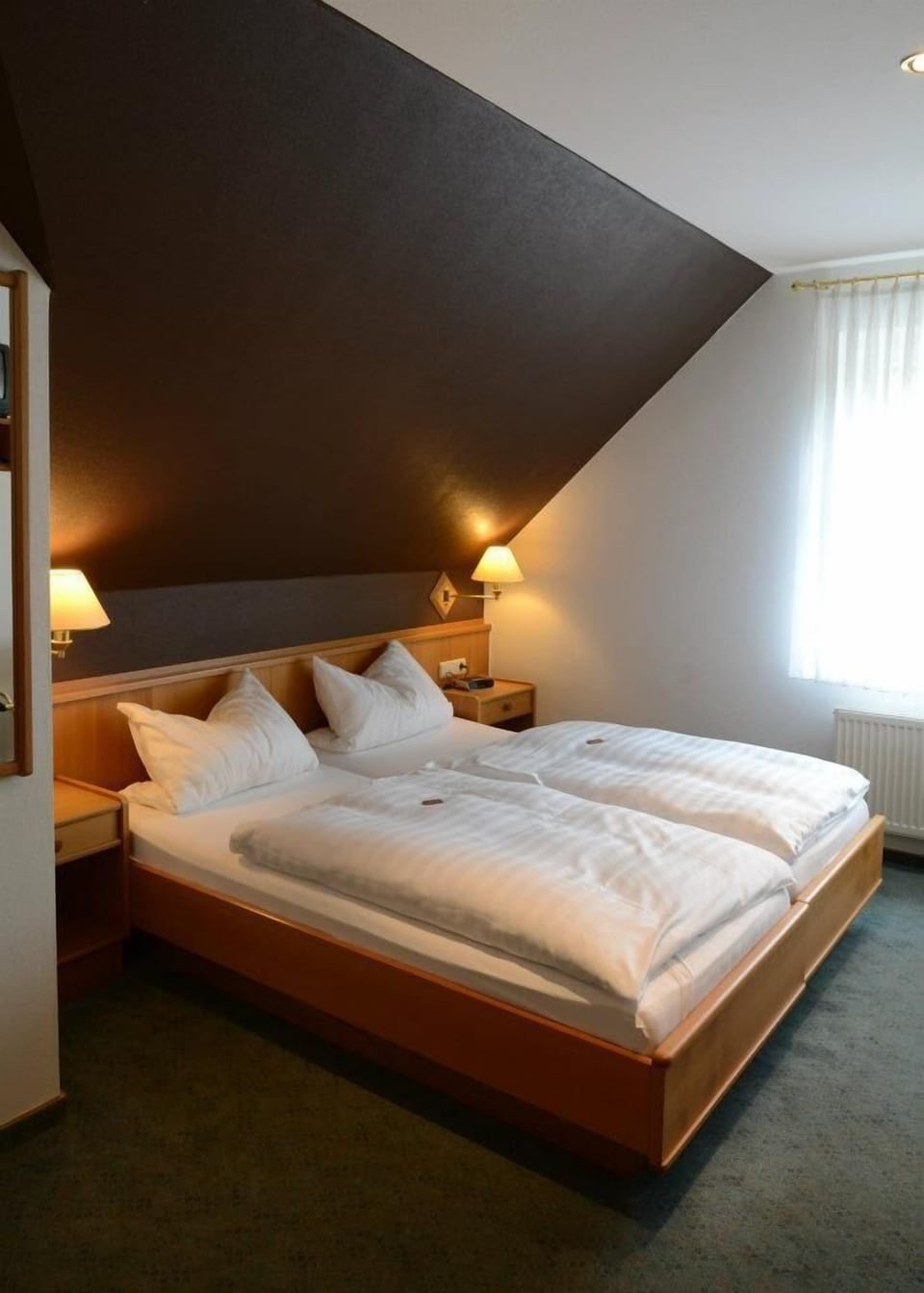 Basic Double Room, Garden View | Desk, blackout drapes, free cribs/infant beds, free WiFi