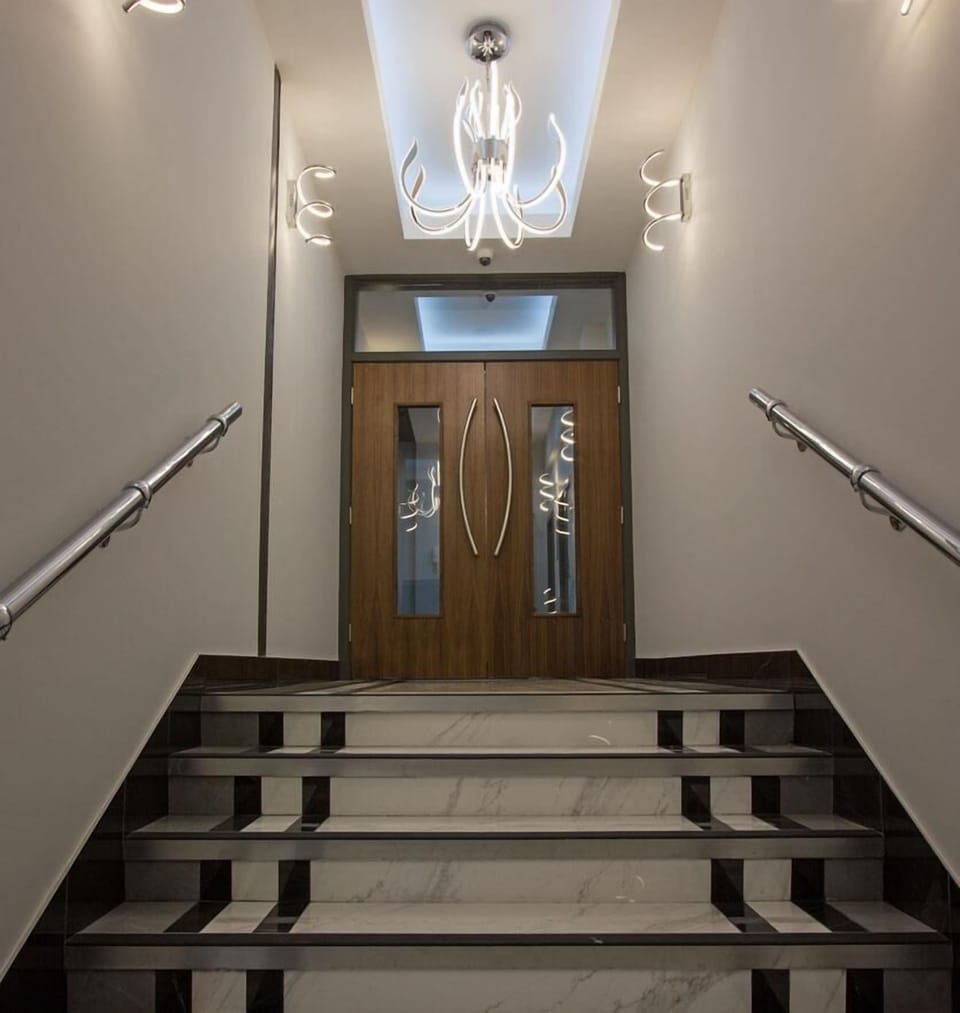 Interior entrance
