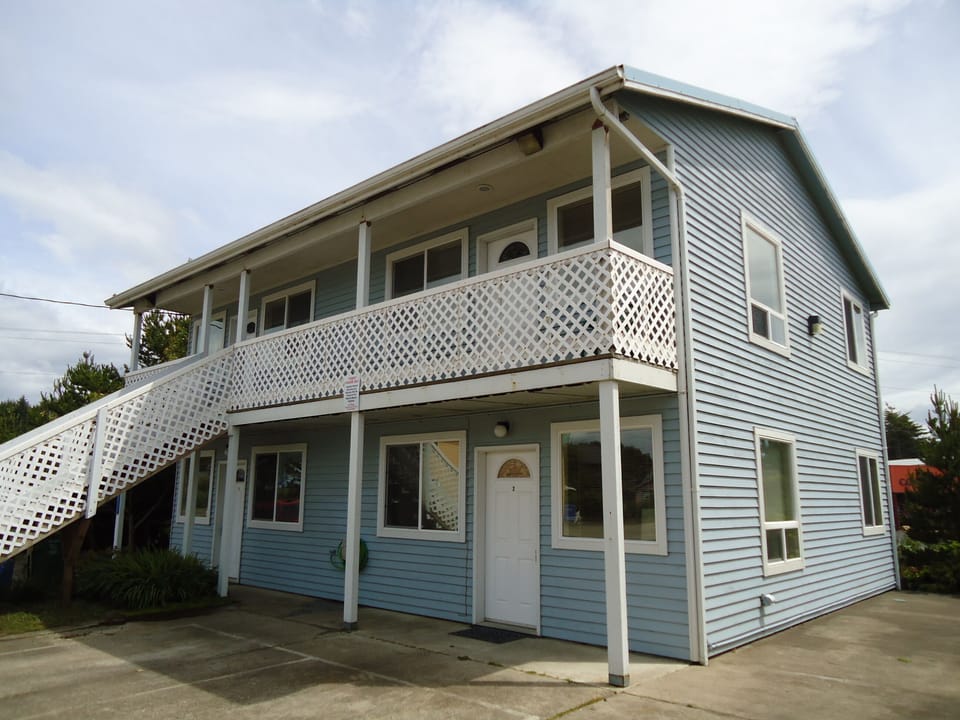 Outside Building.