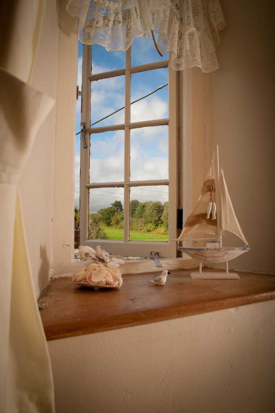 Rural views from 2nd bedroom