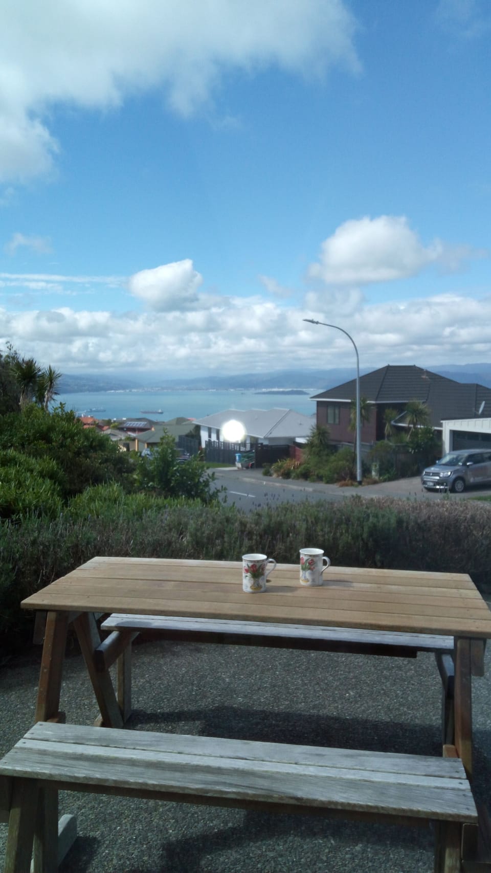 A cuppa with a view