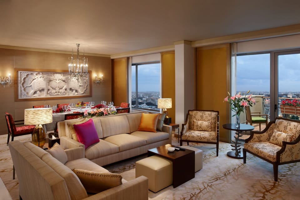 Premium bedding, down comforters, pillowtop beds, minibar