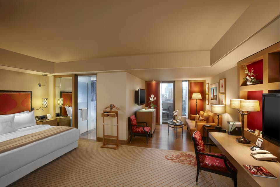 Premium bedding, down comforters, pillowtop beds, minibar