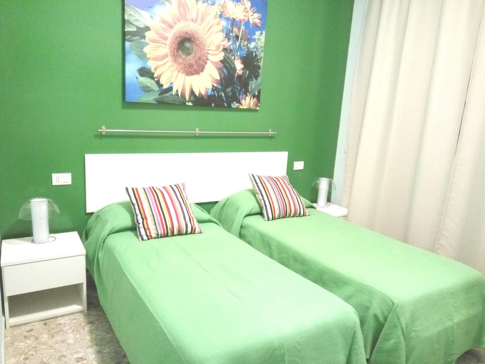 Standard Double or Twin Room, Balcony | 1 bedroom, desk, laptop workspace, blackout drapes