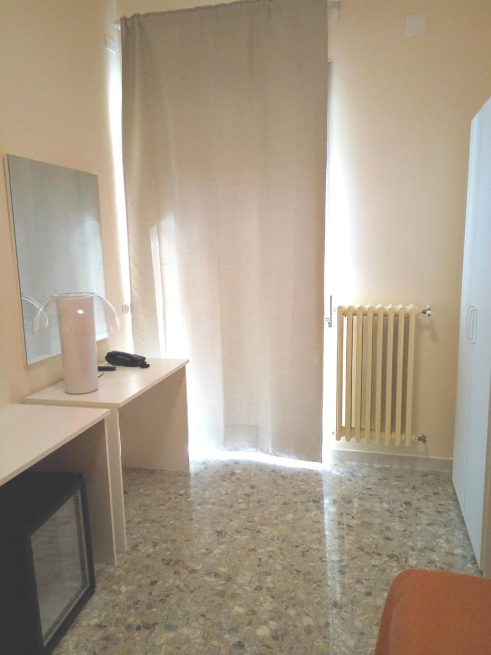 1 bedroom, desk, laptop workspace, blackout drapes