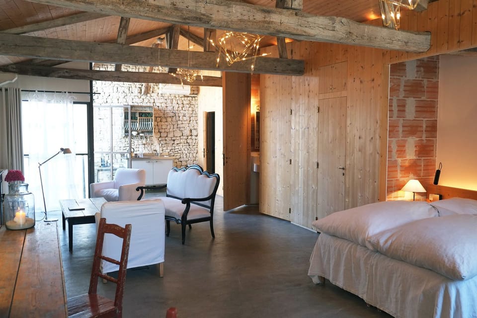 Loft | Living area | Flat-screen TV
