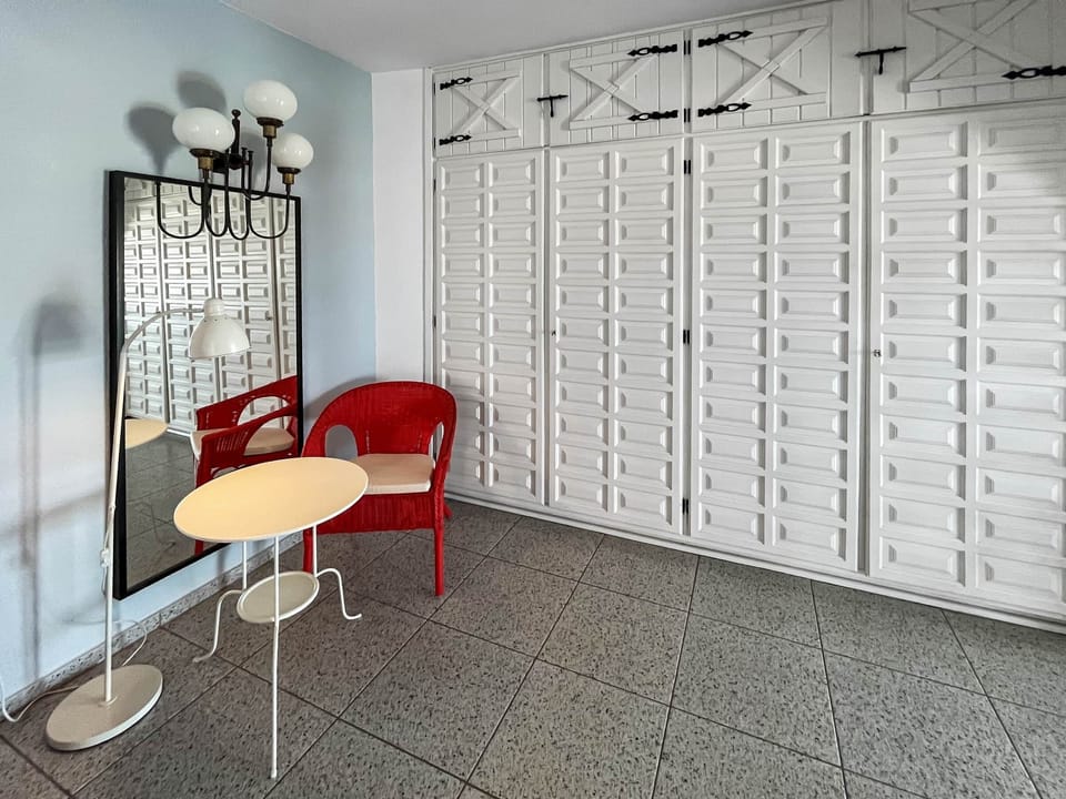 Large built-in wardrobe