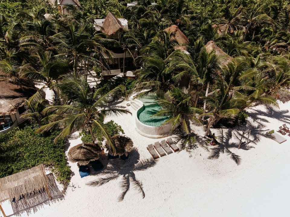 Located in the heart of Tulum with private coveted beachfront 