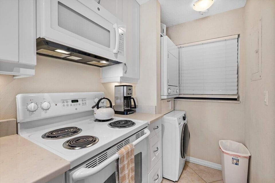 Washer and Dryer in Kitchen
