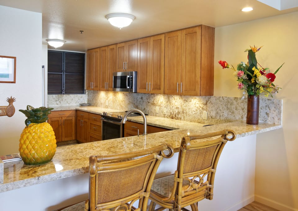 Sands of Kahana 353 Kitchen View