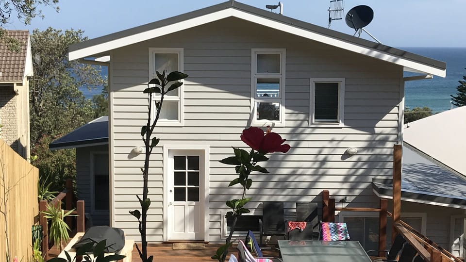 Rear of the house 