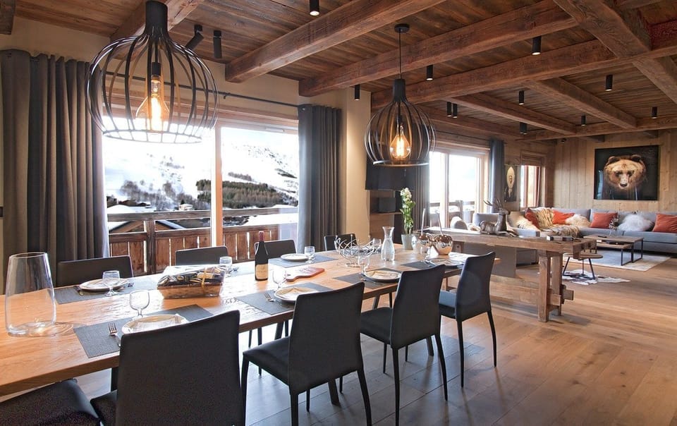 Prepare a delicious meal in your fully-equipped kitchen and enjoy your food at the dining table.