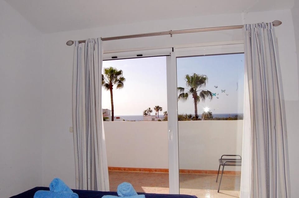 Terrace off the master bedroom. Wake up and view the sea!