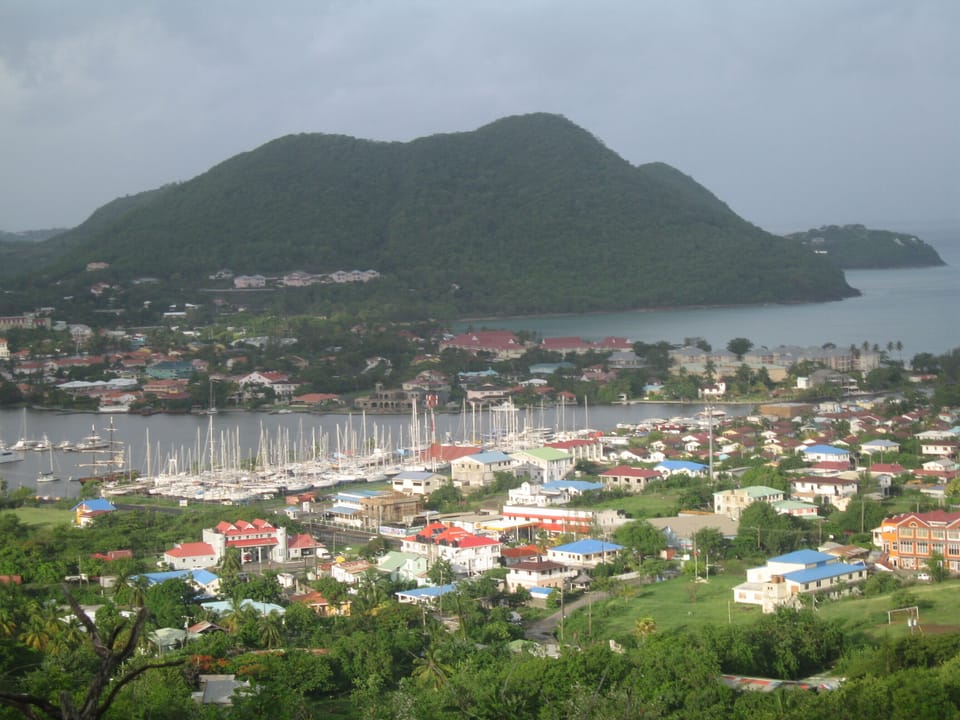 Rodney Bay Marina Just one mile away
