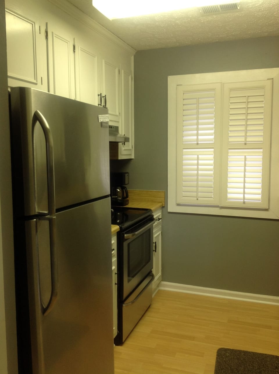 new stainless steel appliances