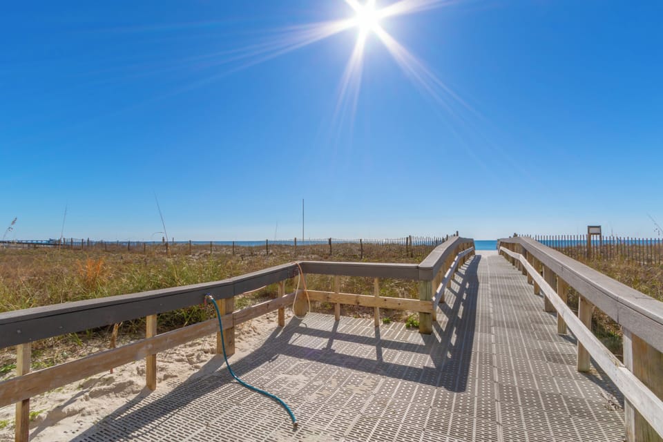 Boardwalk to the beach