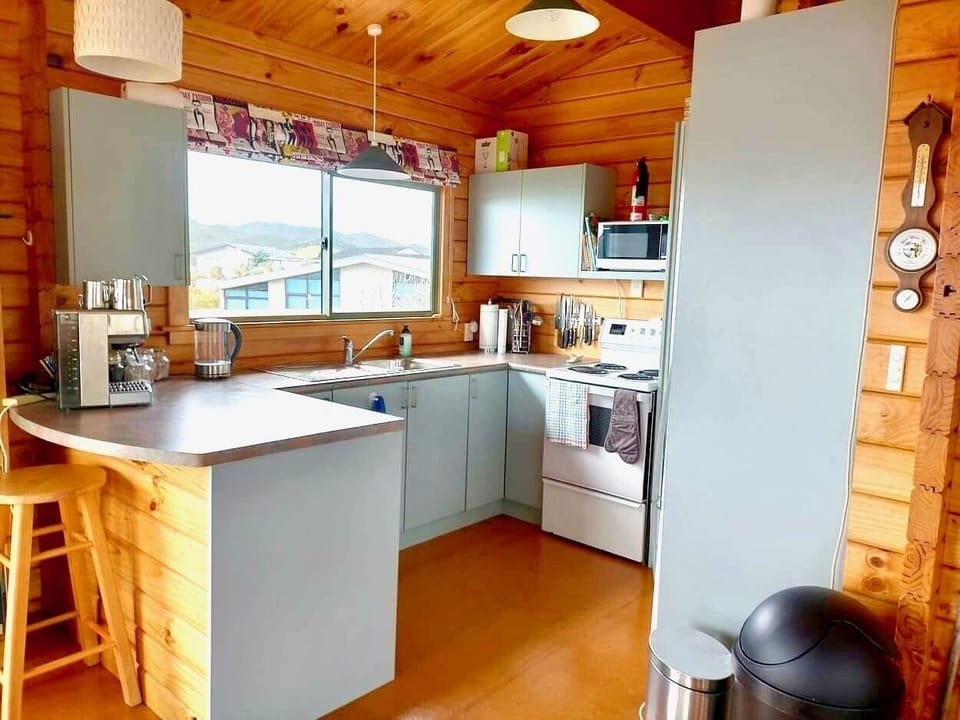 Soak in the sea views while cooking