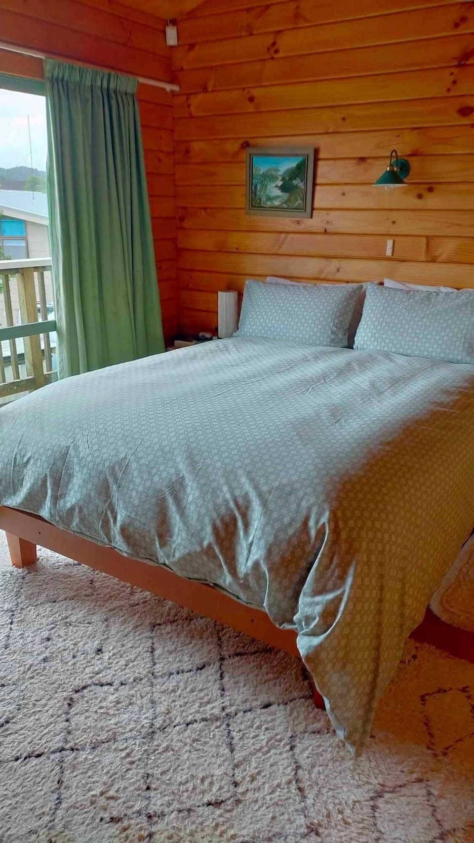 Bedroom 1 with sea views