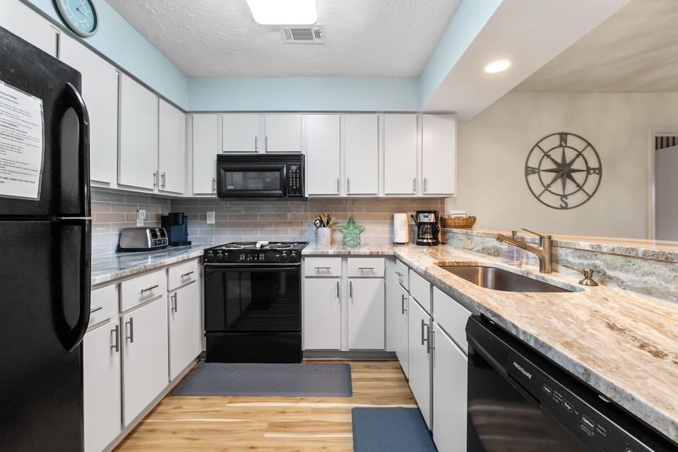 Newly renovated kitchen