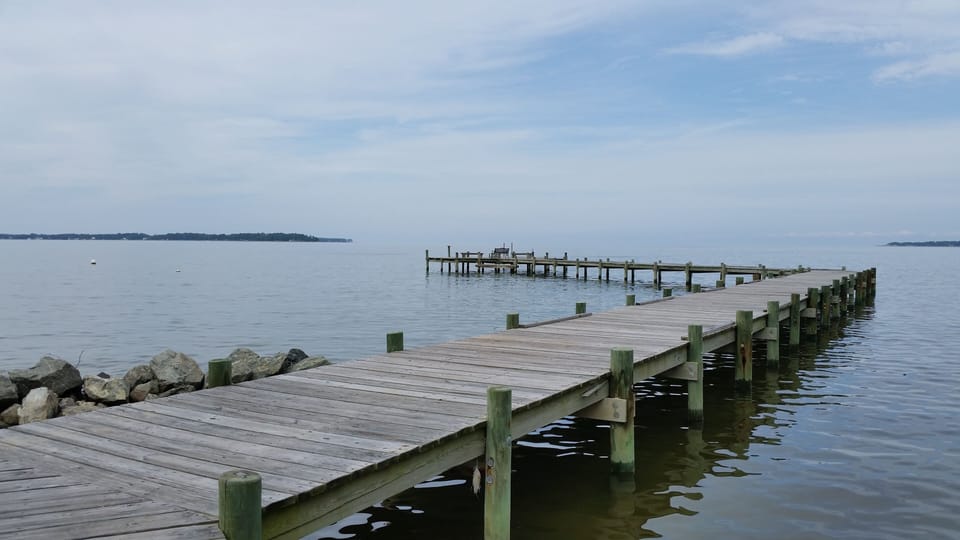 Misti Cove community pier.
