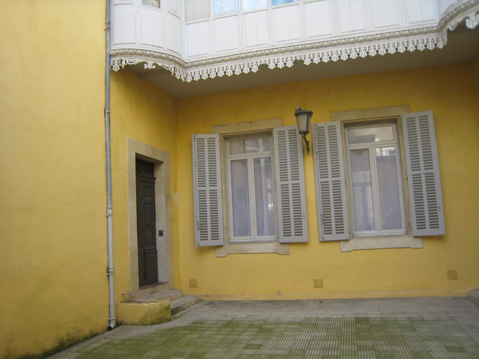 interior courtyard