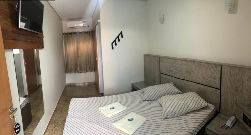 Desk, blackout drapes, iron/ironing board (on request), WiFi (free)