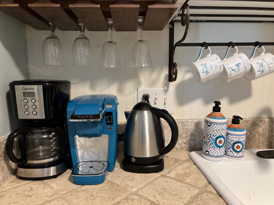 Coffee any way you like it! Complimentary coffee for Mr. Coffee or Keurig. 