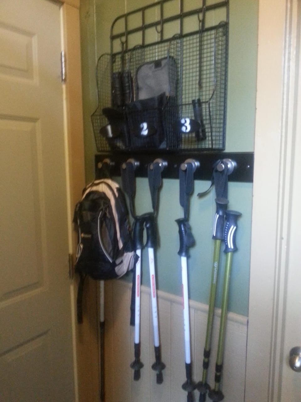 Hiking Center at entry.