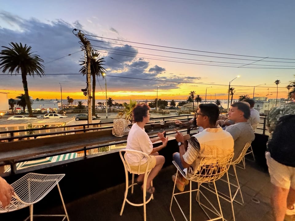Nearby Esplanade Hotel waterfront in St Kilda
