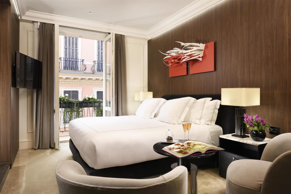 Premium bedding, minibar, in-room safe, soundproofing