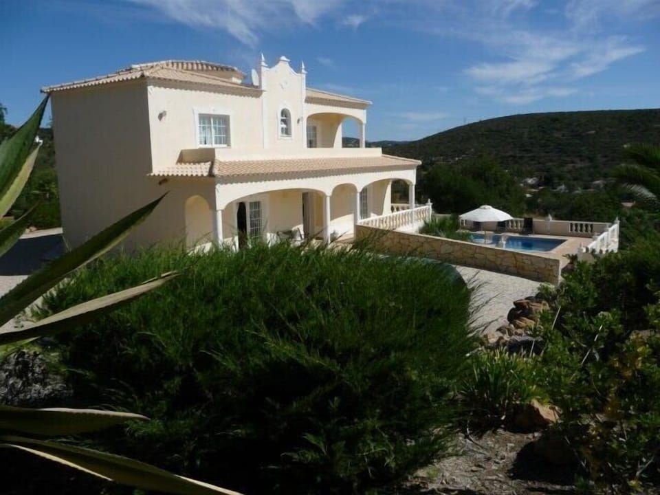 Villa and view