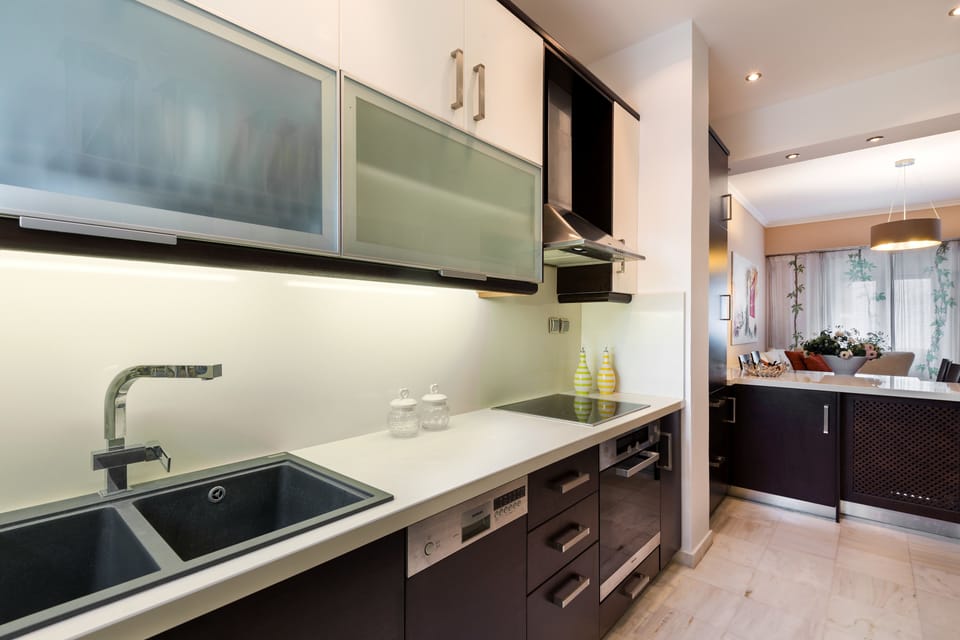 Apartment, 2 Bedrooms | Private kitchen | Full-size fridge, oven, stovetop, dishwasher