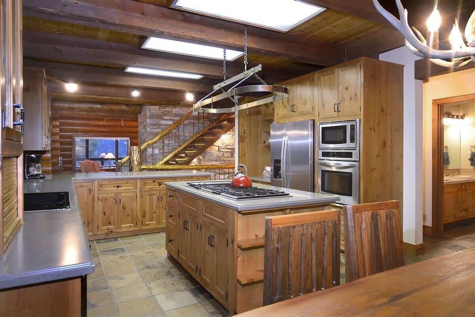 Well Appointed Kitchen with Stainless Steel Appliances
