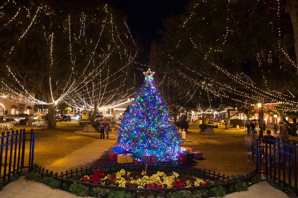 Historic downtown Nights of Lights which runs from Nov 17 til the end of Jan